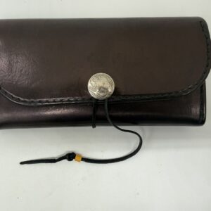 【美品】三つ折りロングウォレット【黒】