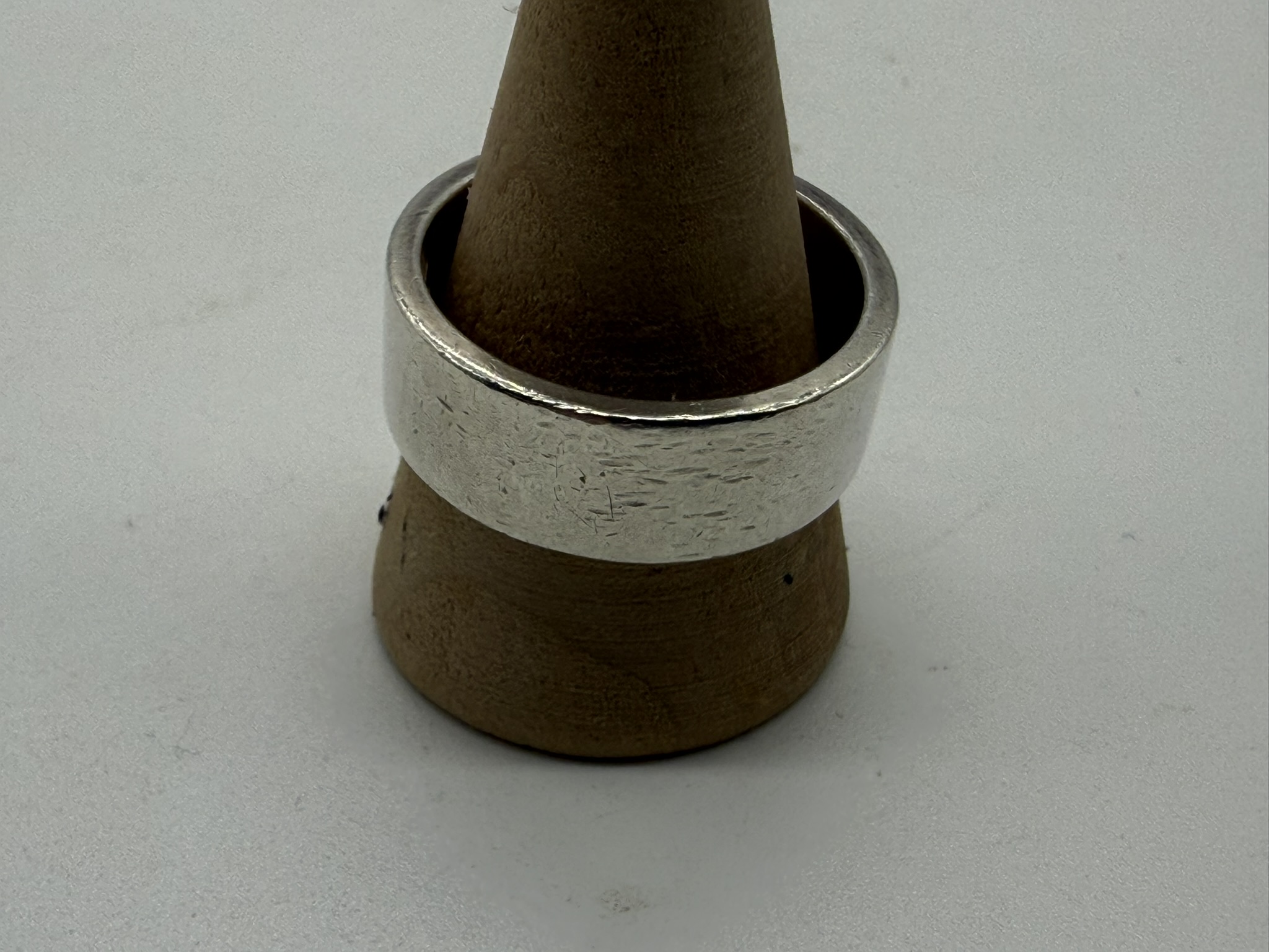 【良品】平打ローズリング【21号10.09g】 - 画像 (4)