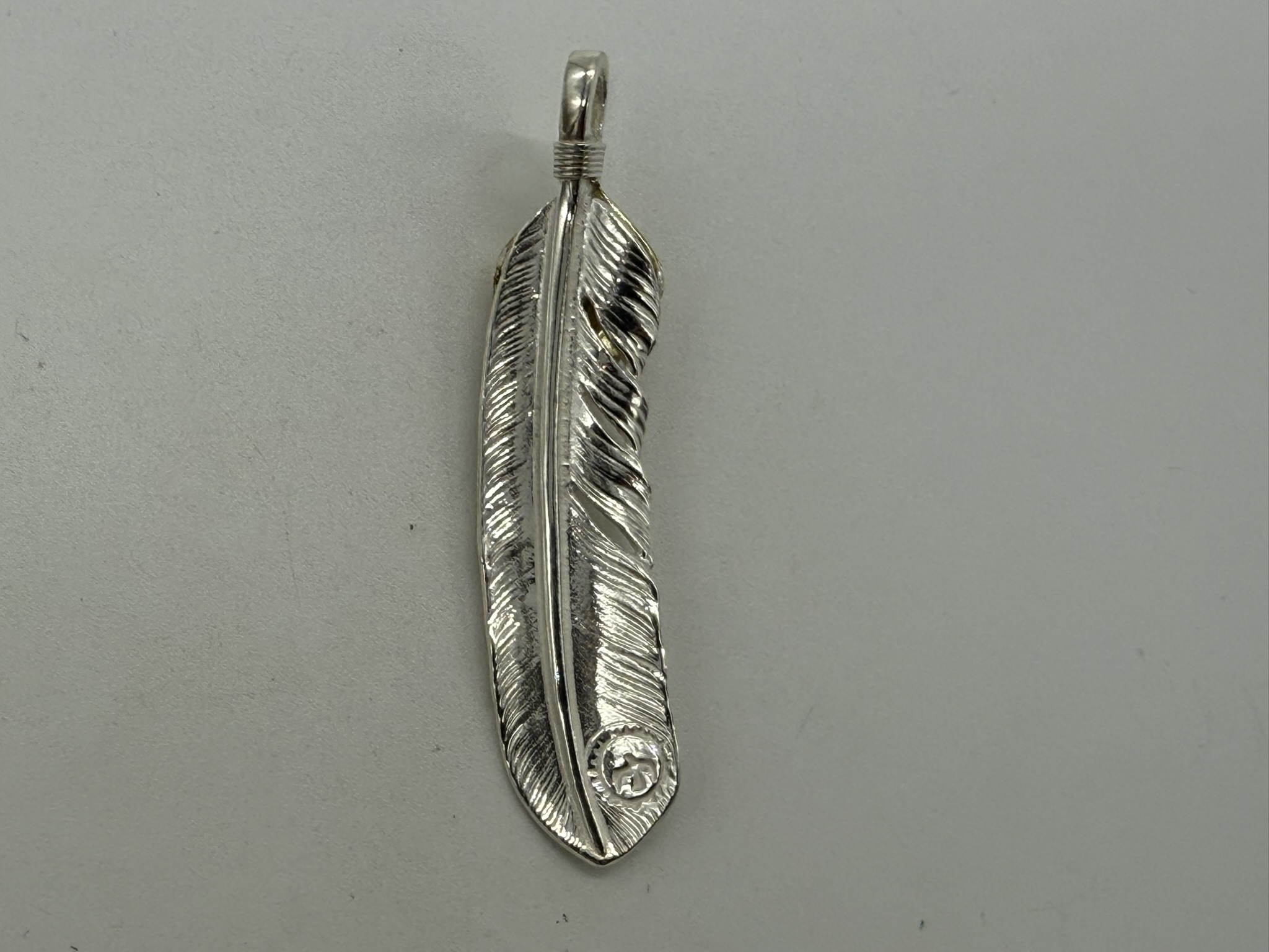 新品保存】上金金縄ターコイズフェザー右【現行初期12.53g