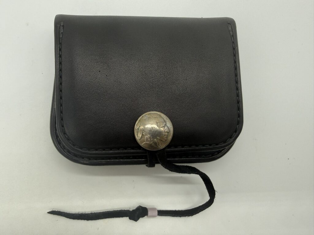【新品】角形小銭入れ【黒】