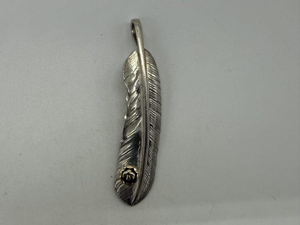 【極美品】金メタル付特大フェザー右【現行11.68g】