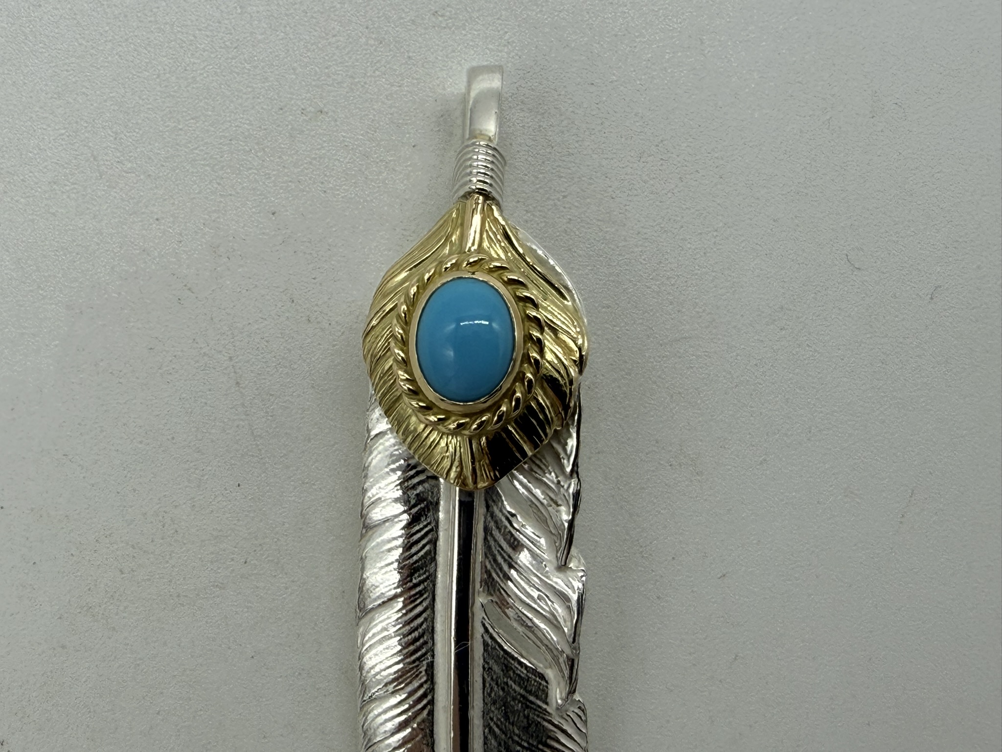 【新品】上金金縄ターコイズフェザー左【現行14.39g】 - 画像 (3)