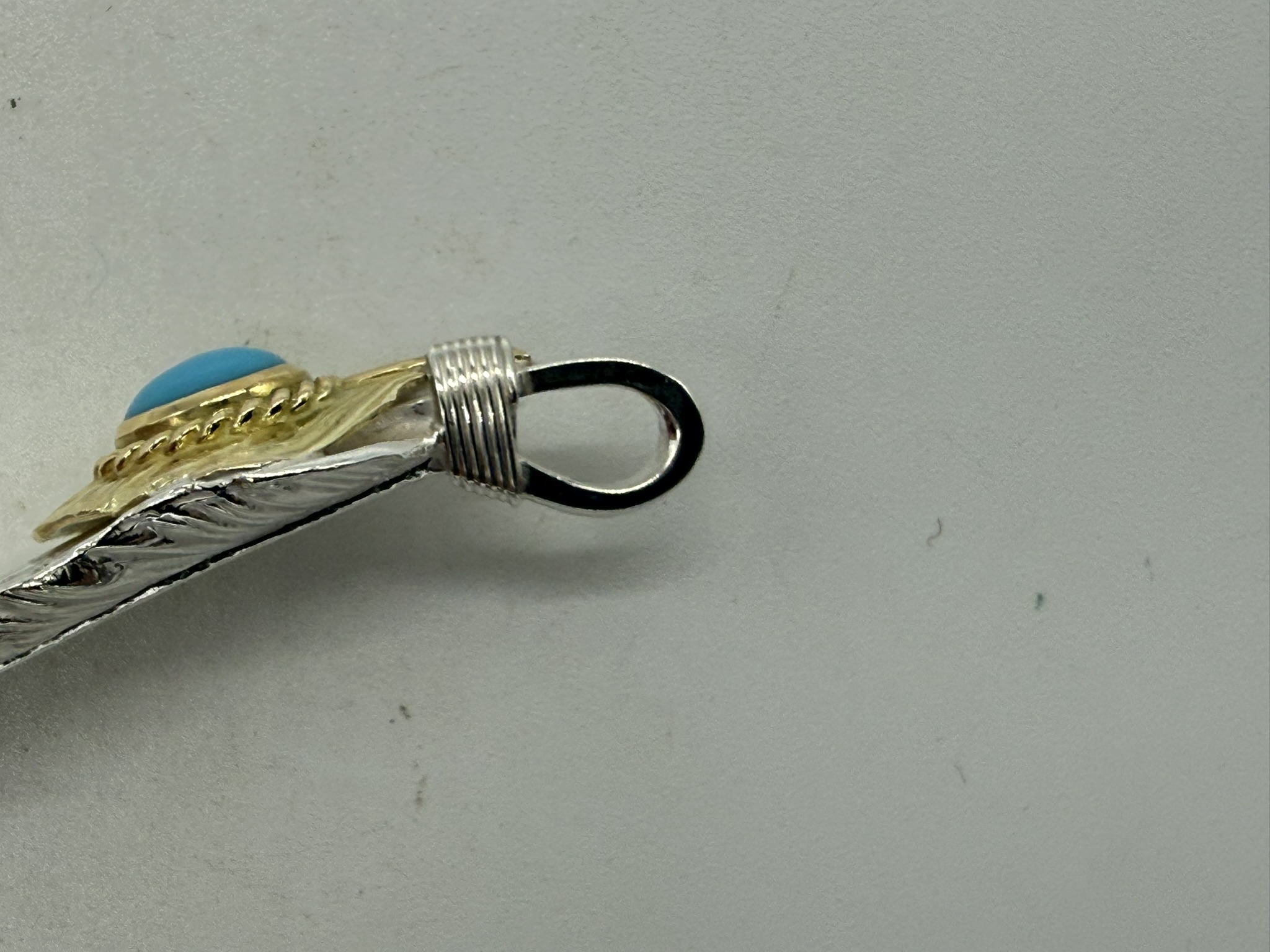 【新品】上金金縄ターコイズフェザー左【現行14.39g】 - 画像 (6)