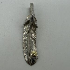 【良品】銀爪メタル付特大フェザー左【現行16.75g】