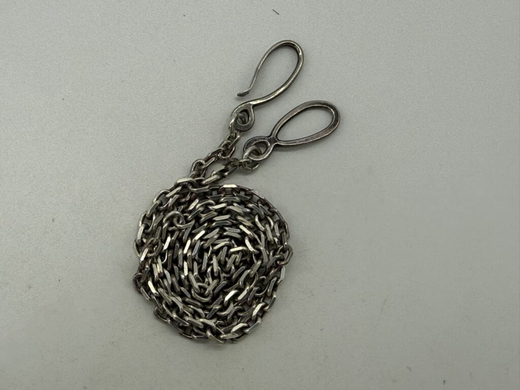 【良品】細角オールドフックチェーン【14.32g】