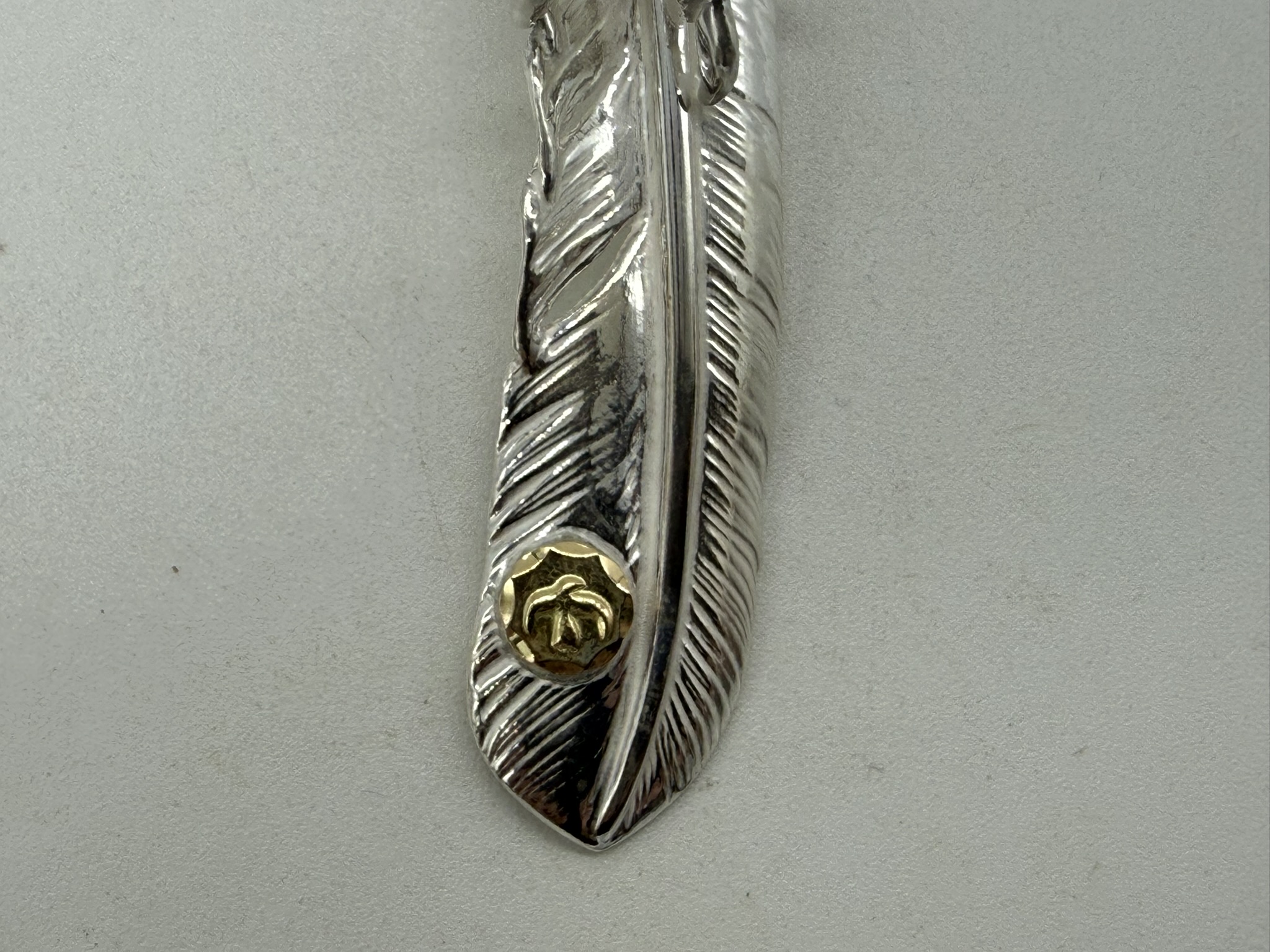 【新品】銀爪メタル付特大フェザー右【現行17.40g】 - 画像 (2)