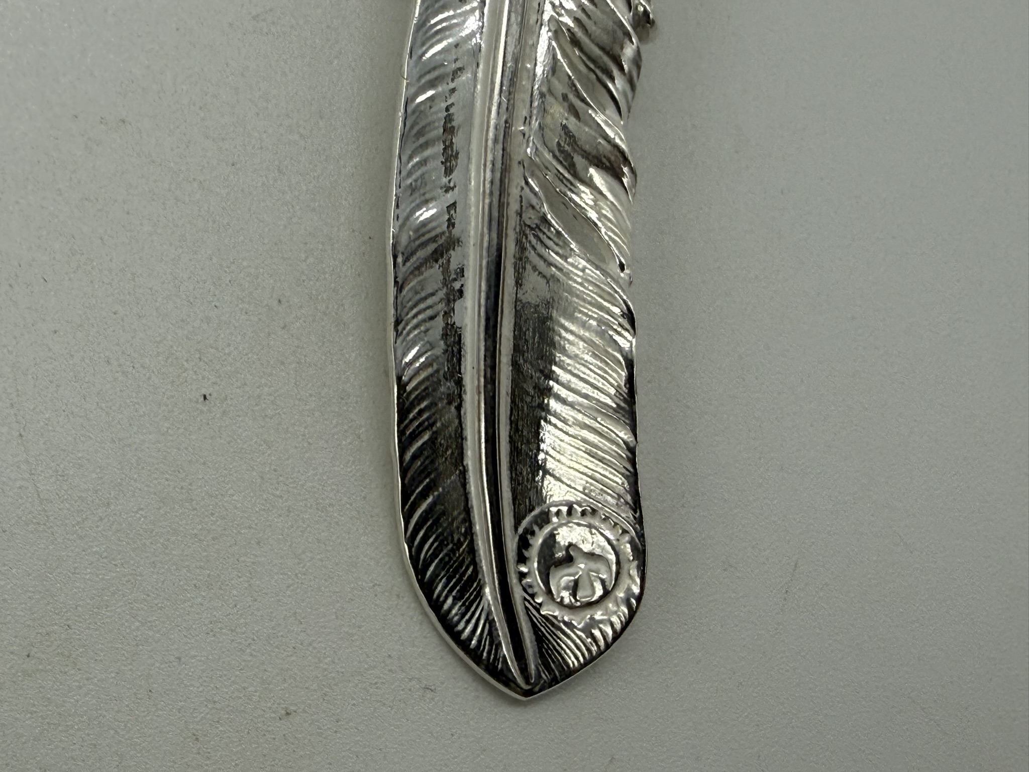 【新品】銀爪メタル付特大フェザー右【現行17.40g】 - 画像 (5)