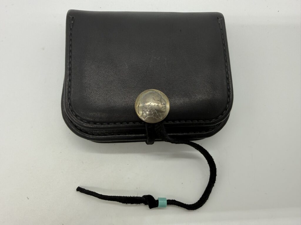 【新品】角形小銭入れ【黒】