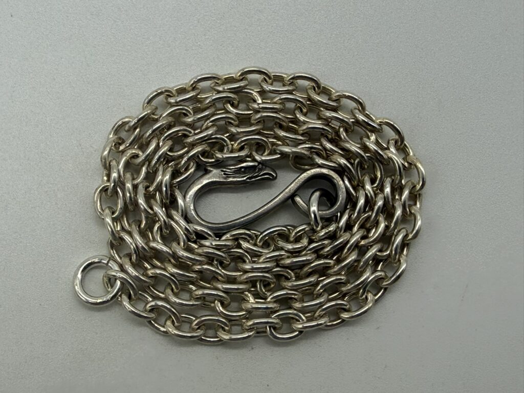 【美品】太丸イーグルフックチェーン【22.81g】