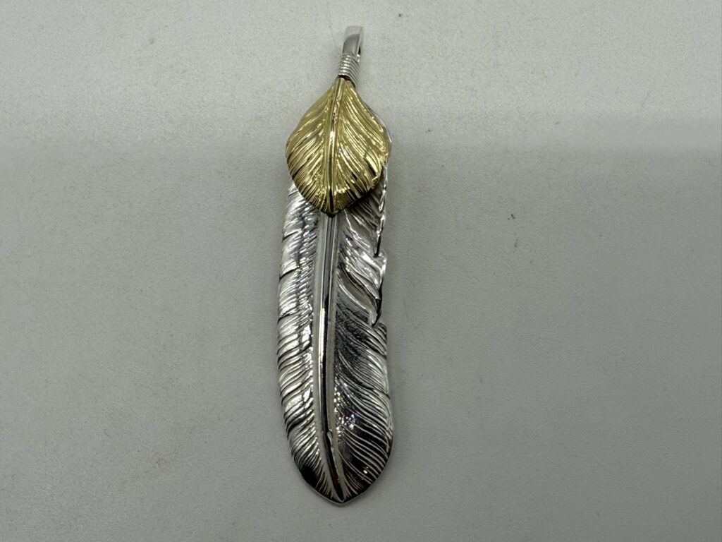 【新品】上金特大フェザー左【現行13.70g】