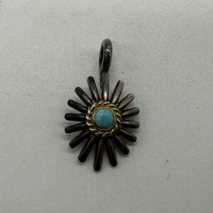 【良品】金縄ターコイズウニトップ小【5.81g】
